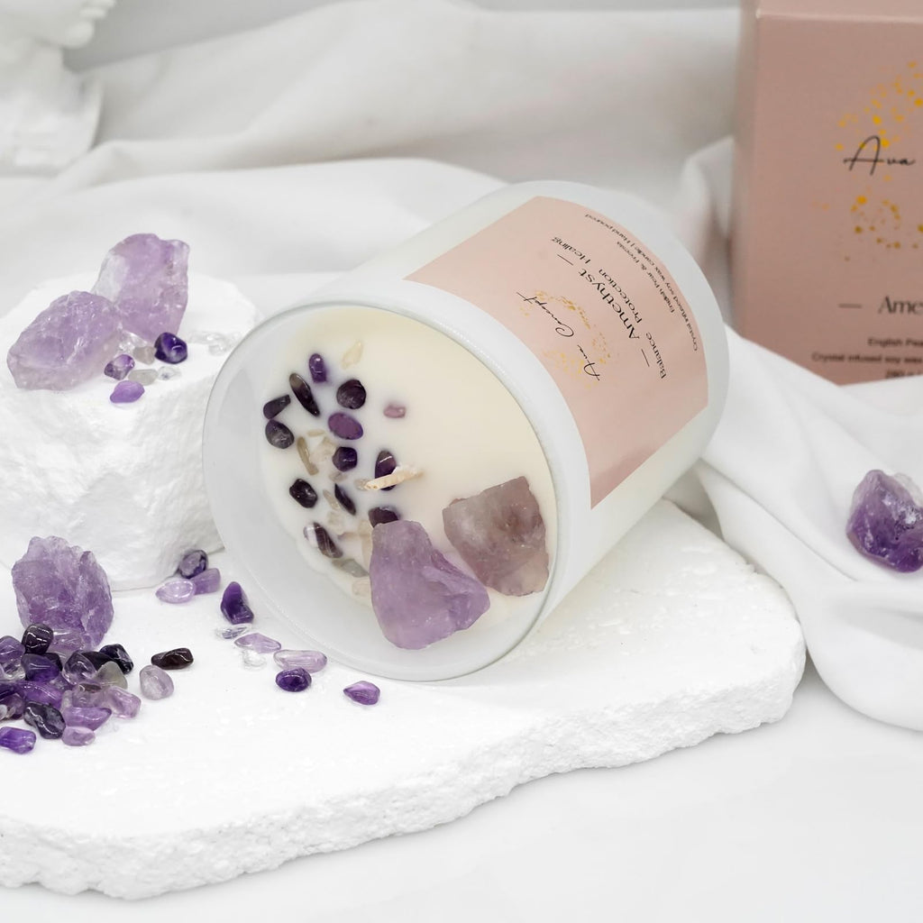 AvaConcept Healing Crystal Candle Gift Set