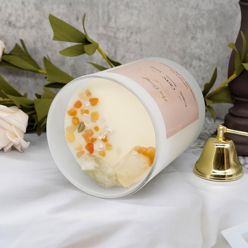 AvaConcept Healing Crystal Candle Gift Set