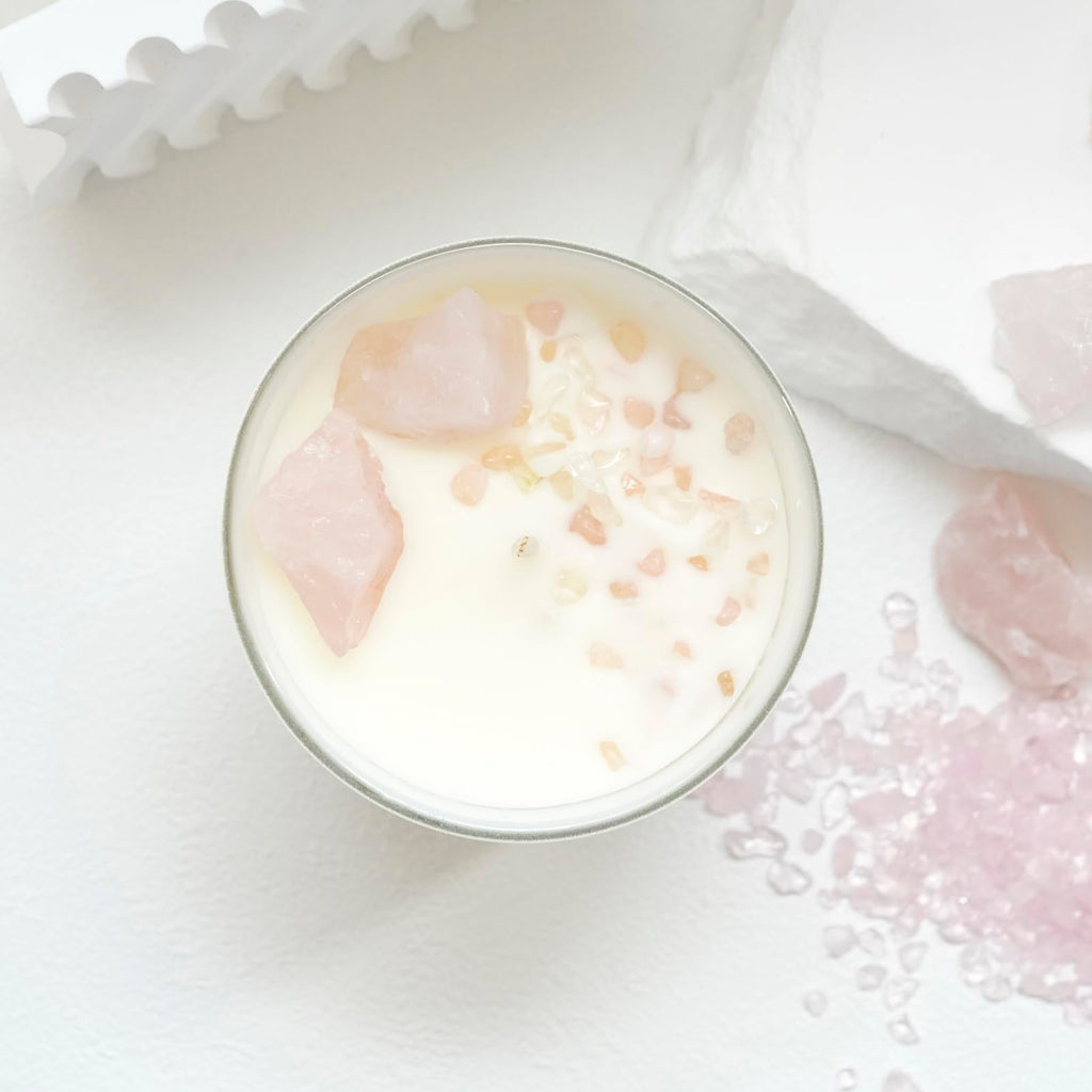 AvaConcept Healing Crystal Candle Gift Set
