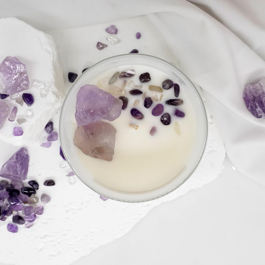 AvaConcept Healing Crystal Candle Gift Set