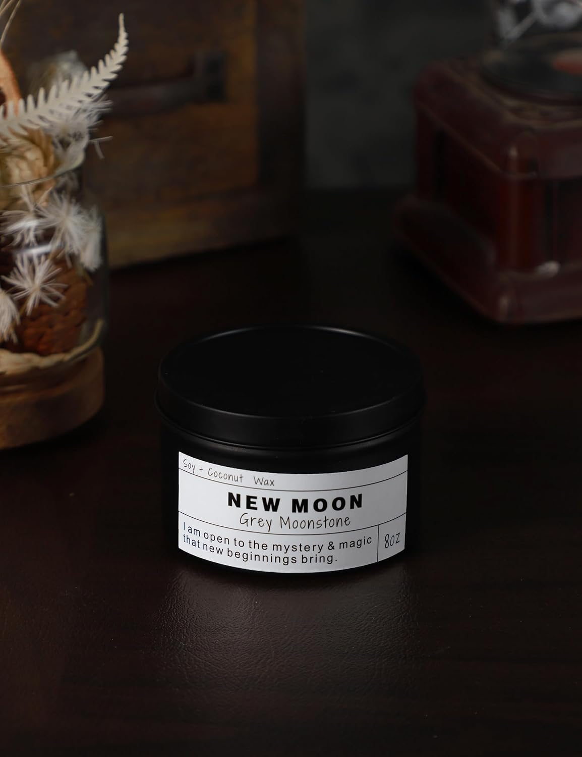 Crystal Soy Candles, Handmade Wishing Gifts