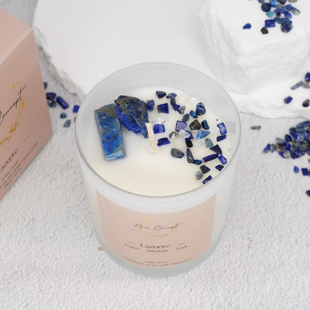 AvaConcept Healing Crystal Candle Gift Set