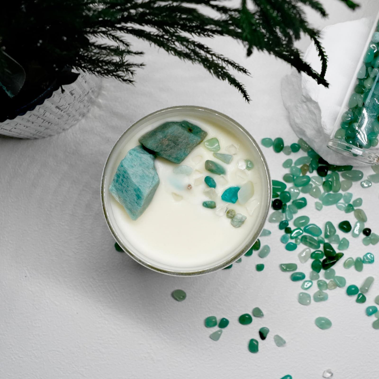 AvaConcept Healing Crystal Candle Gift Set