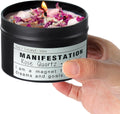 Crystal Soy Candles, Handmade Wishing Gifts