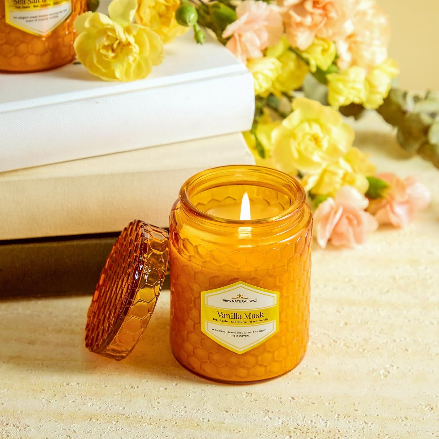 Natural Soy Wax Jar Candles