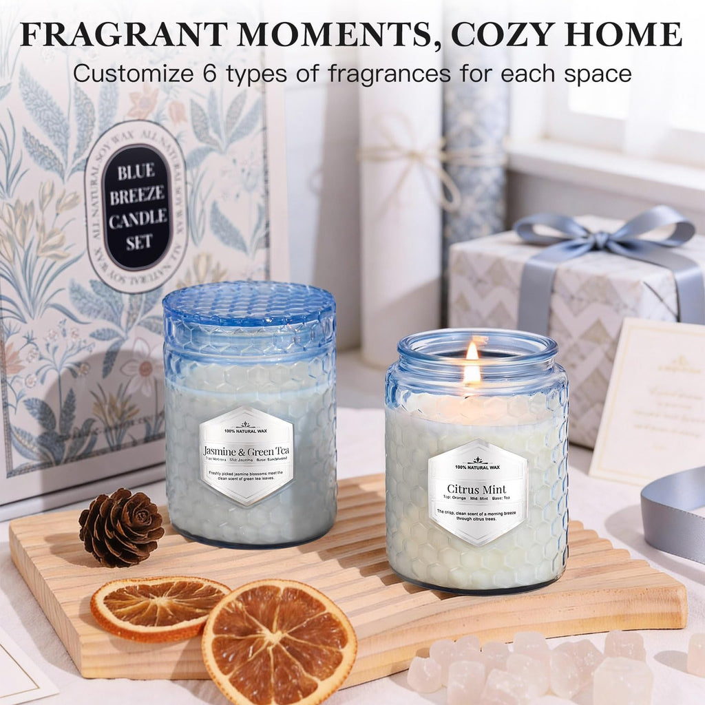 Natural Soy Wax Jar Candles