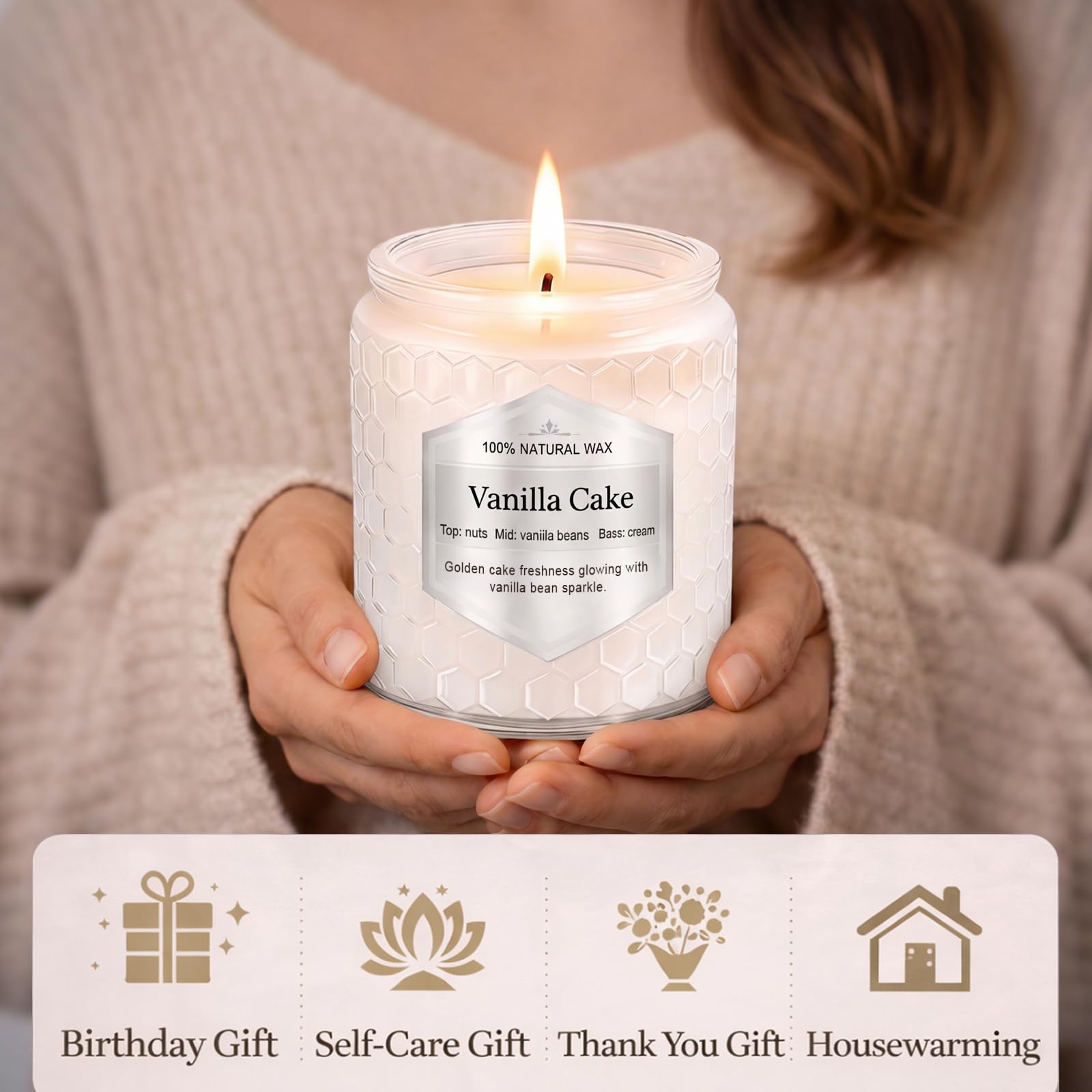 Natural Soy Wax Jar Candles