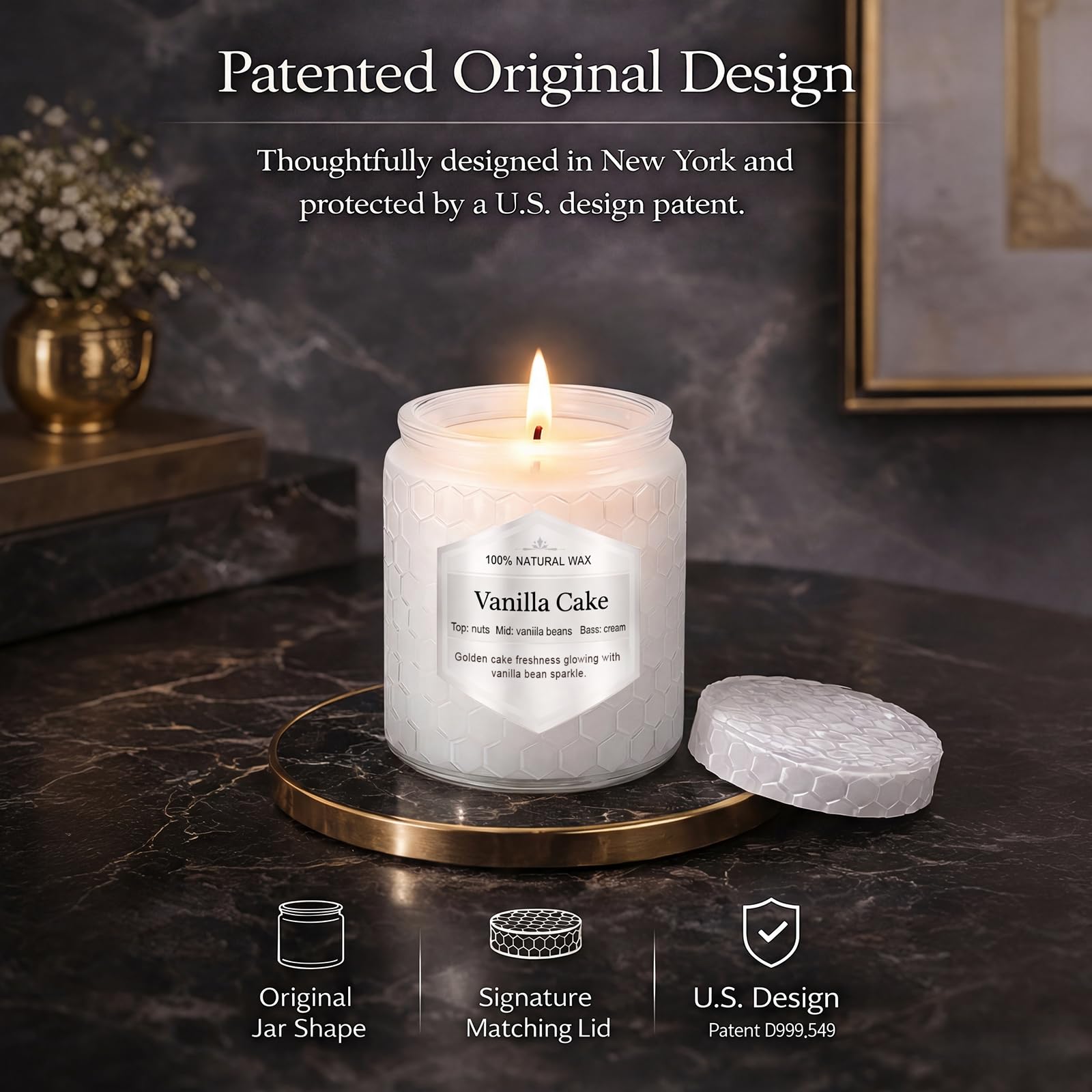 Natural Soy Wax Jar Candles