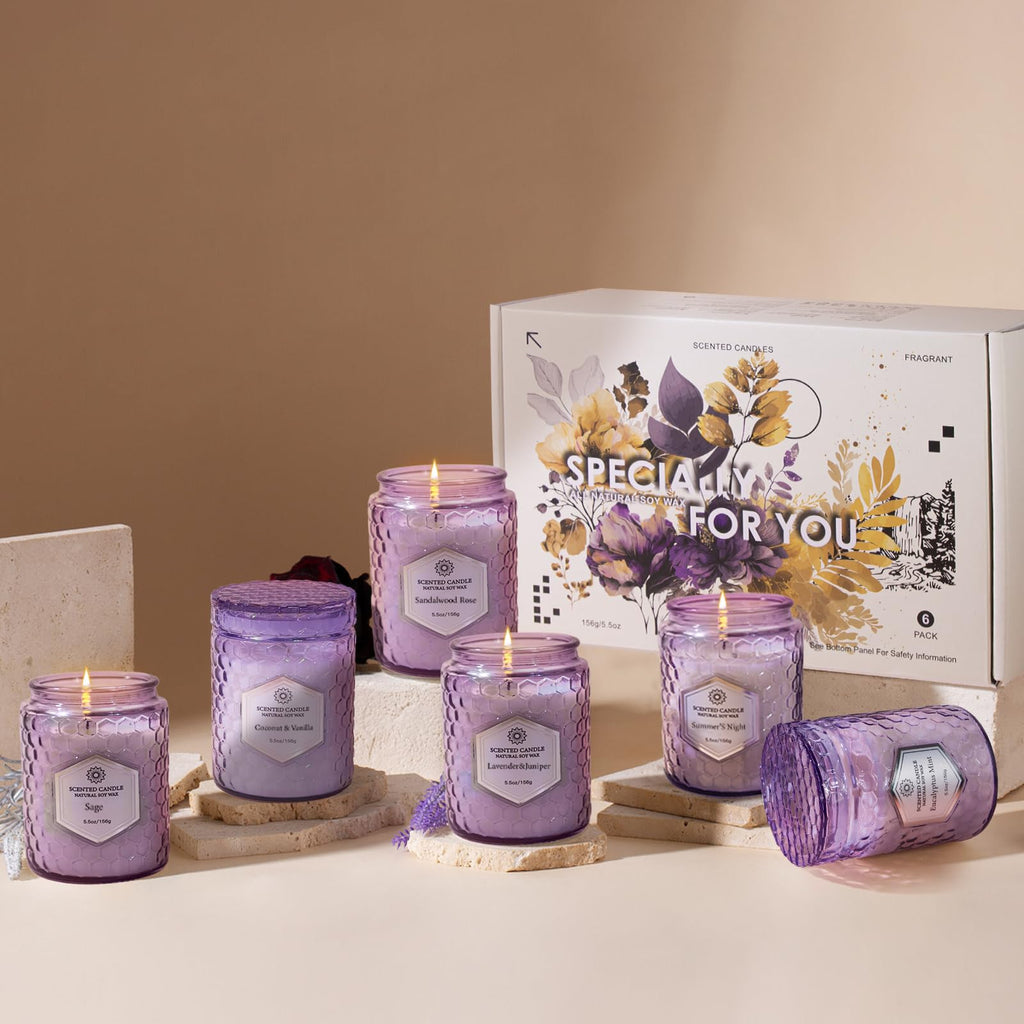 Natural Soy Wax Jar Candles