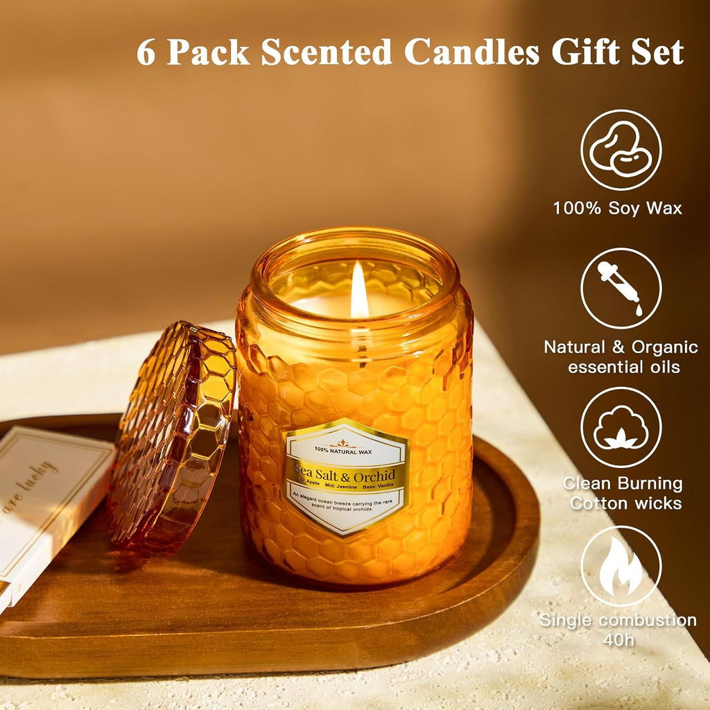 Natural Soy Wax Jar Candles