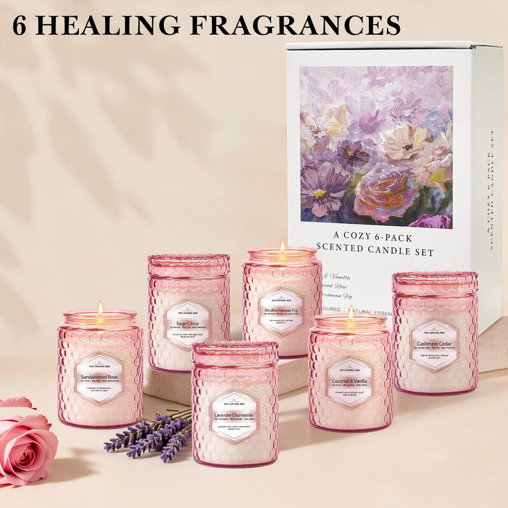 Natural Soy Wax Jar Candles