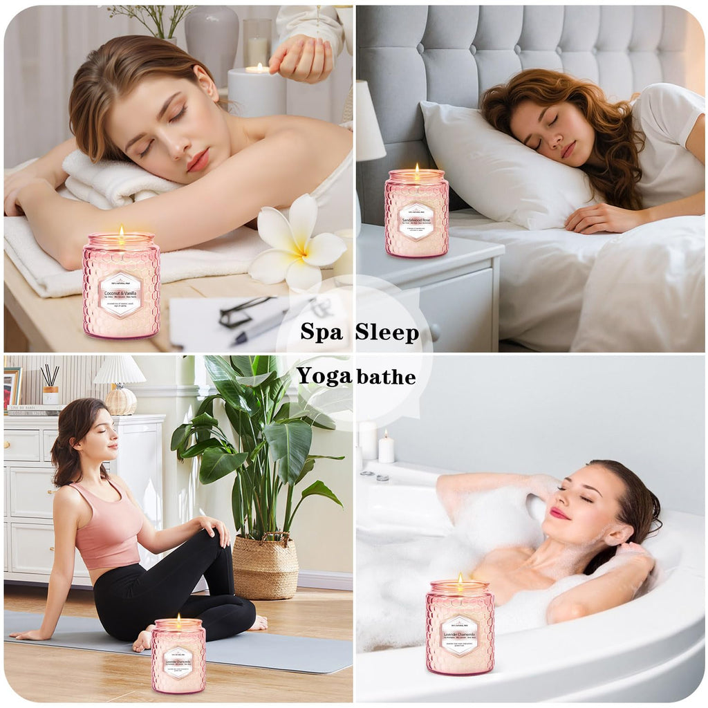 Natural Soy Wax Jar Candles