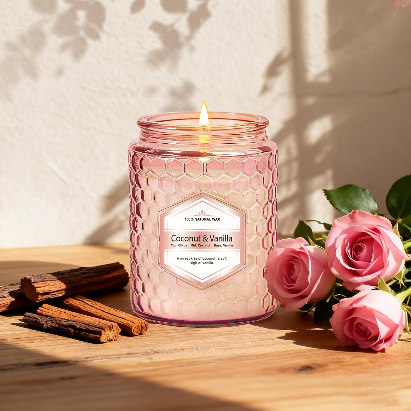 Natural Soy Wax Jar Candles