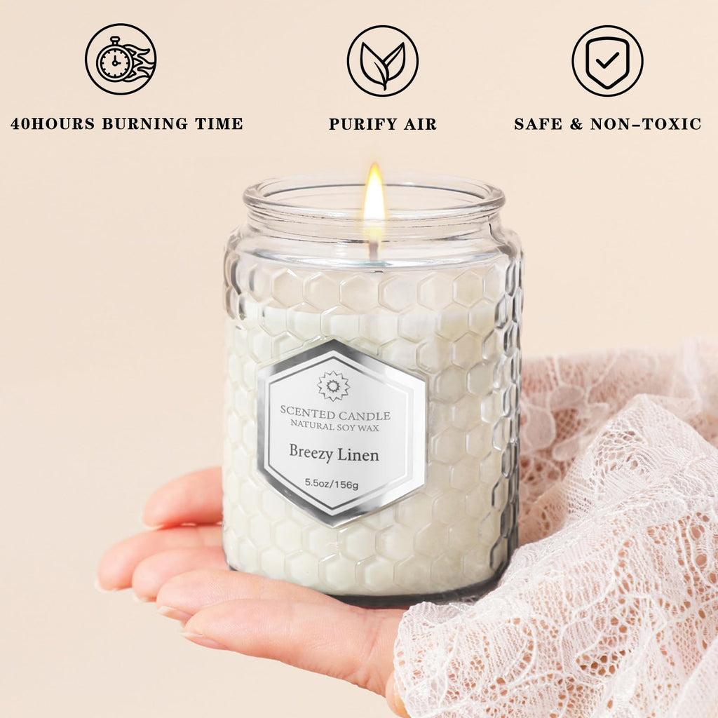 Natural Soy Wax Jar Candles