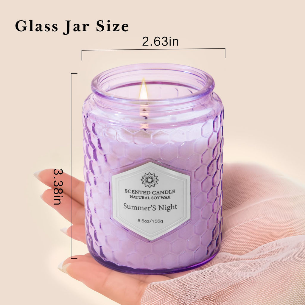 Natural Soy Wax Jar Candles