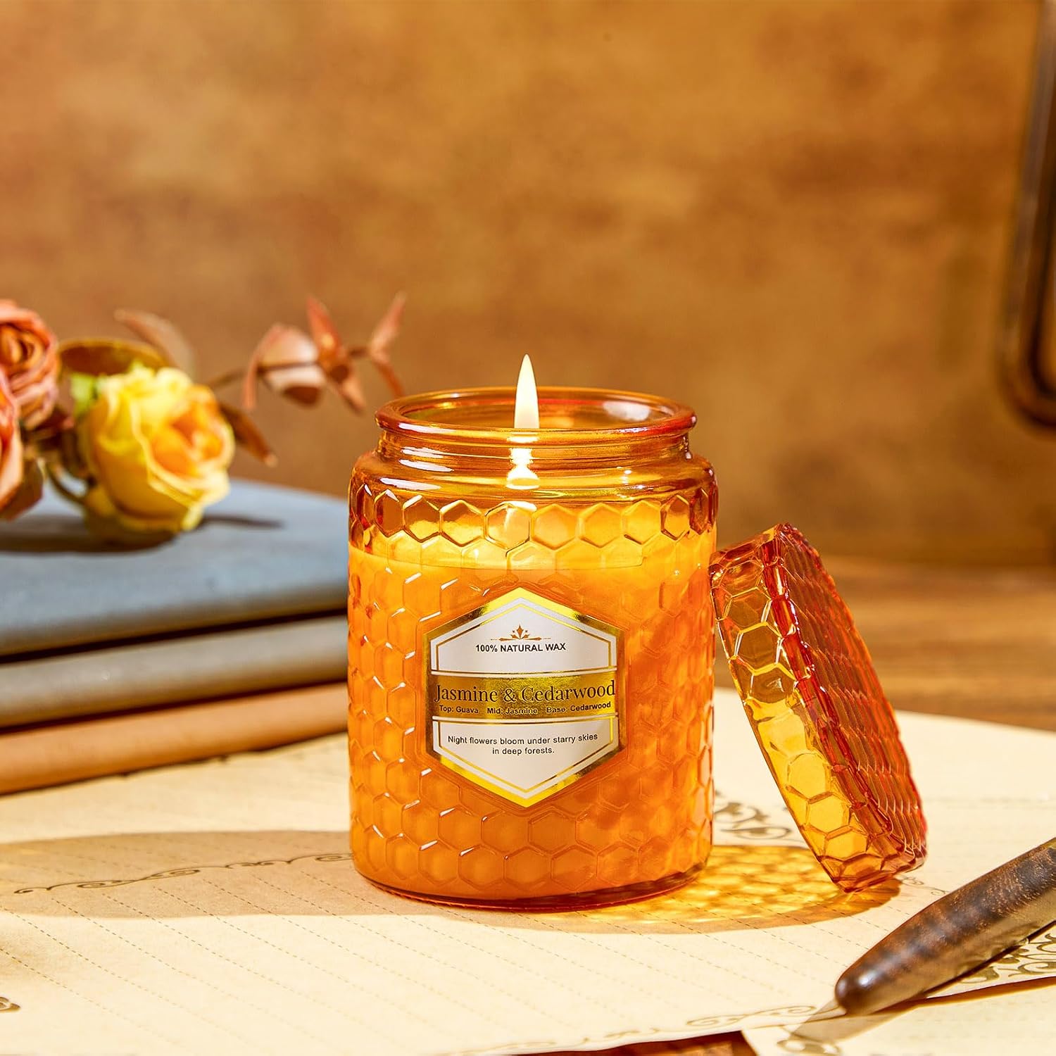Natural Soy Wax Jar Candles
