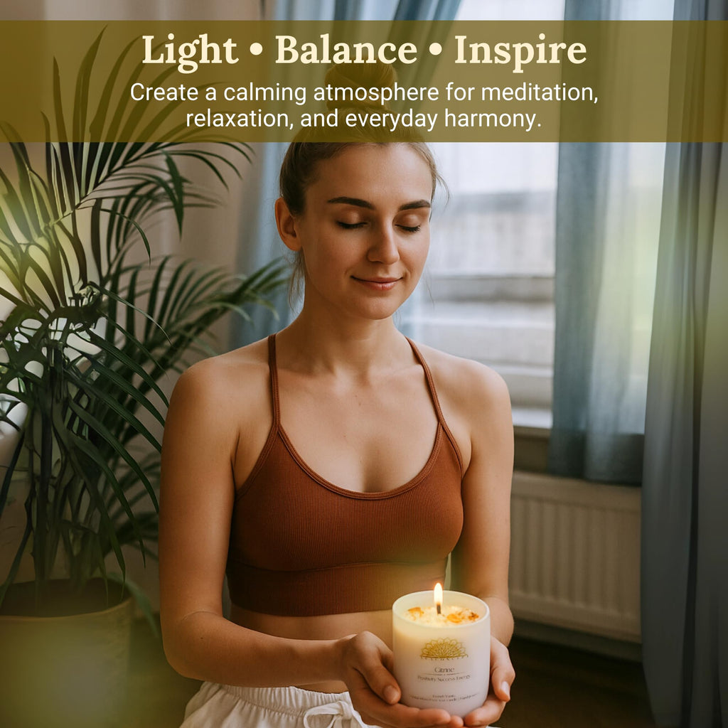 AvaConcept Healing Crystal Candle Gift Set