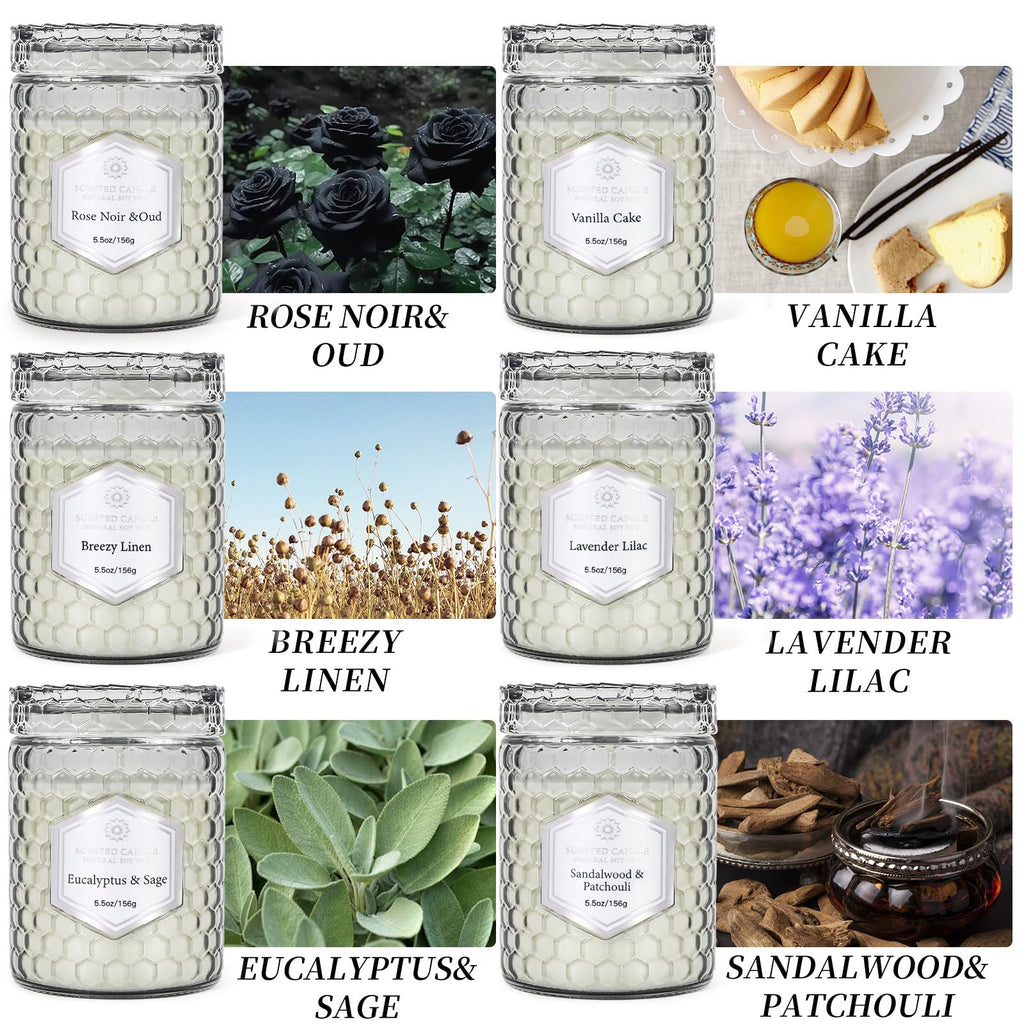 Natural Soy Wax Jar Candles
