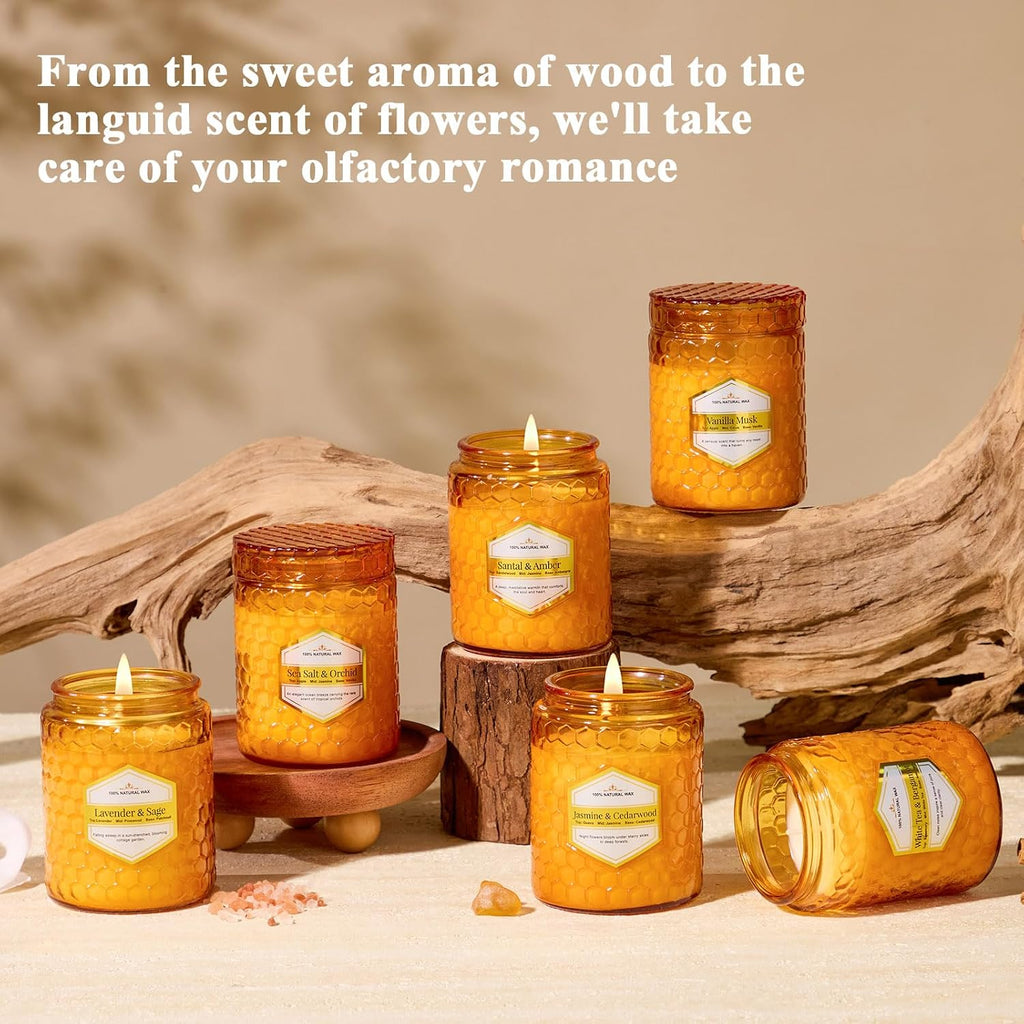 Natural Soy Wax Jar Candles