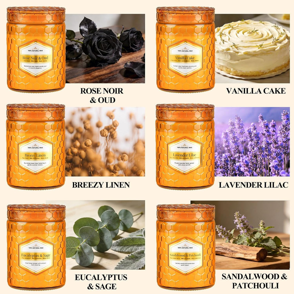 Natural Soy Wax Jar Candles