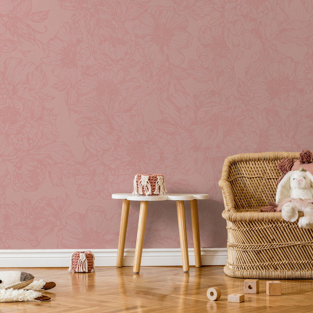 The Dutchess (Pink) Wallpaper