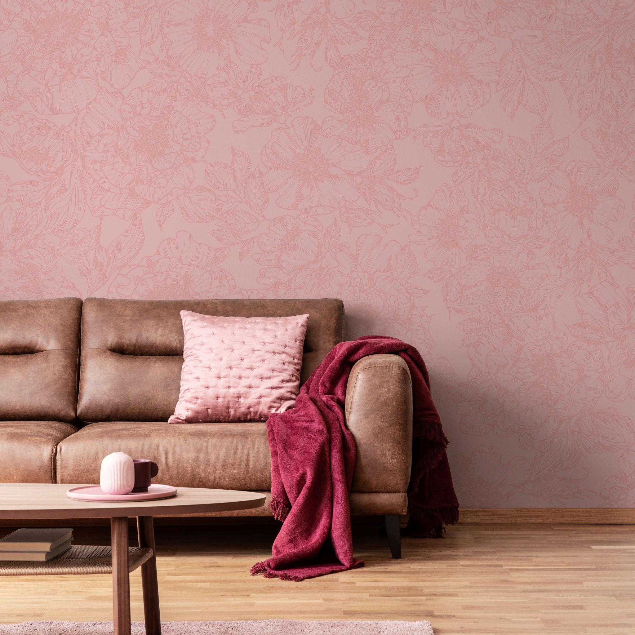 The Dutchess (Pink) Wallpaper